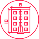 commercial building icon