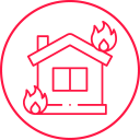 house on fire